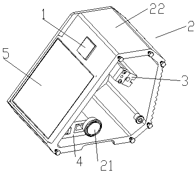 A light identification integrate device of detonator