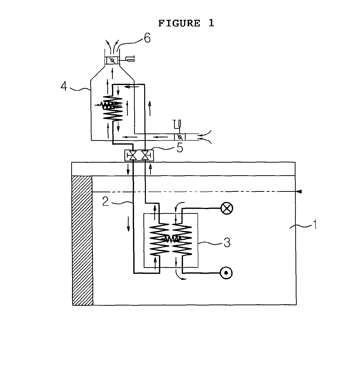 Fully passive decay heat removal system for sodium-cooled fast reactors that utilizes partially immersed decay heat exchanger