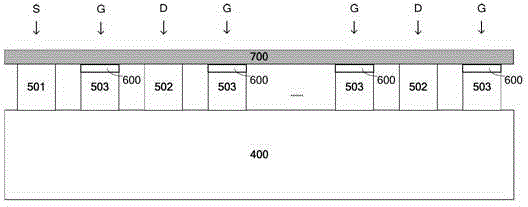 RF power tube based on inversion process and its forming method