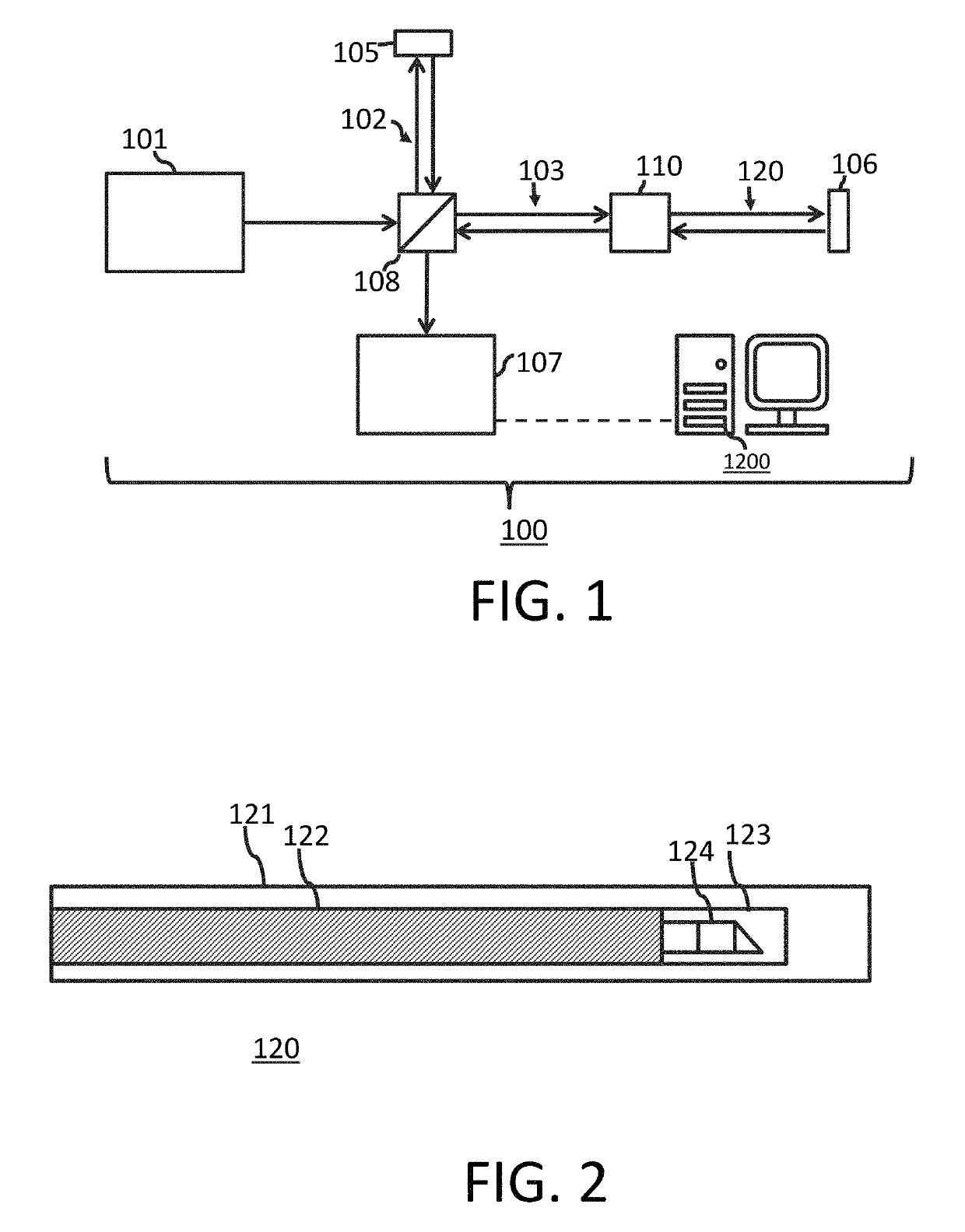 Crosstalk elimination or mitigation in optical coherence tomography