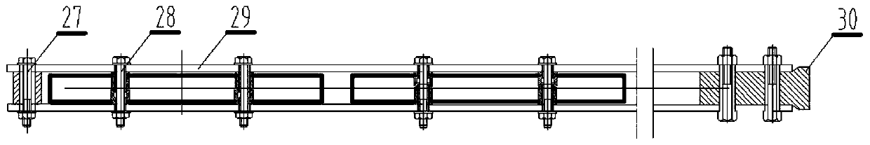 Flexible net dust collection device, dust removal system and dust removal method