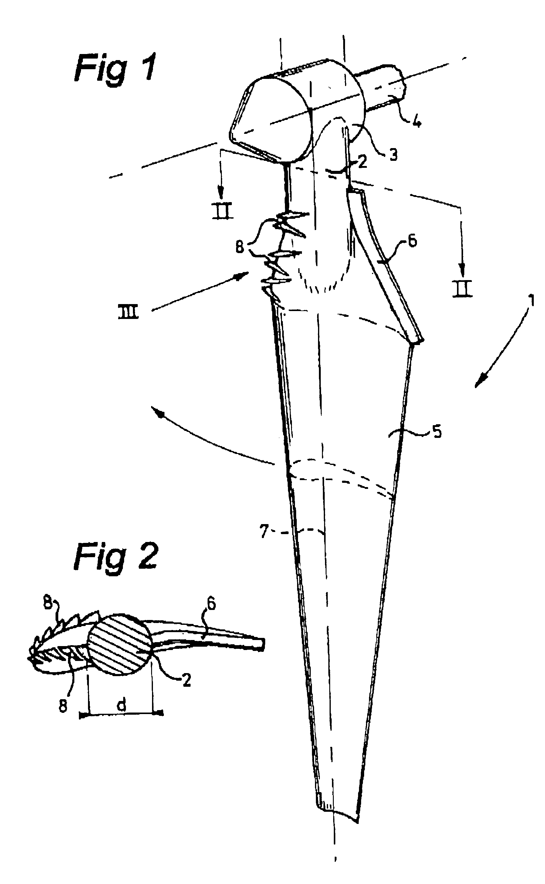 Blade of a wind turbine