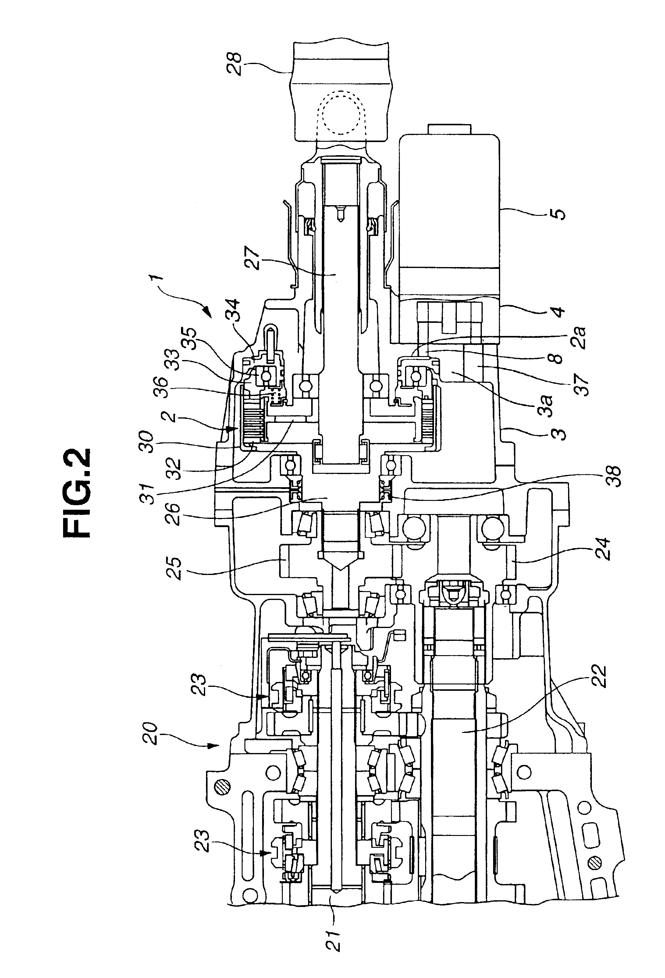 Electronic controlled coupling