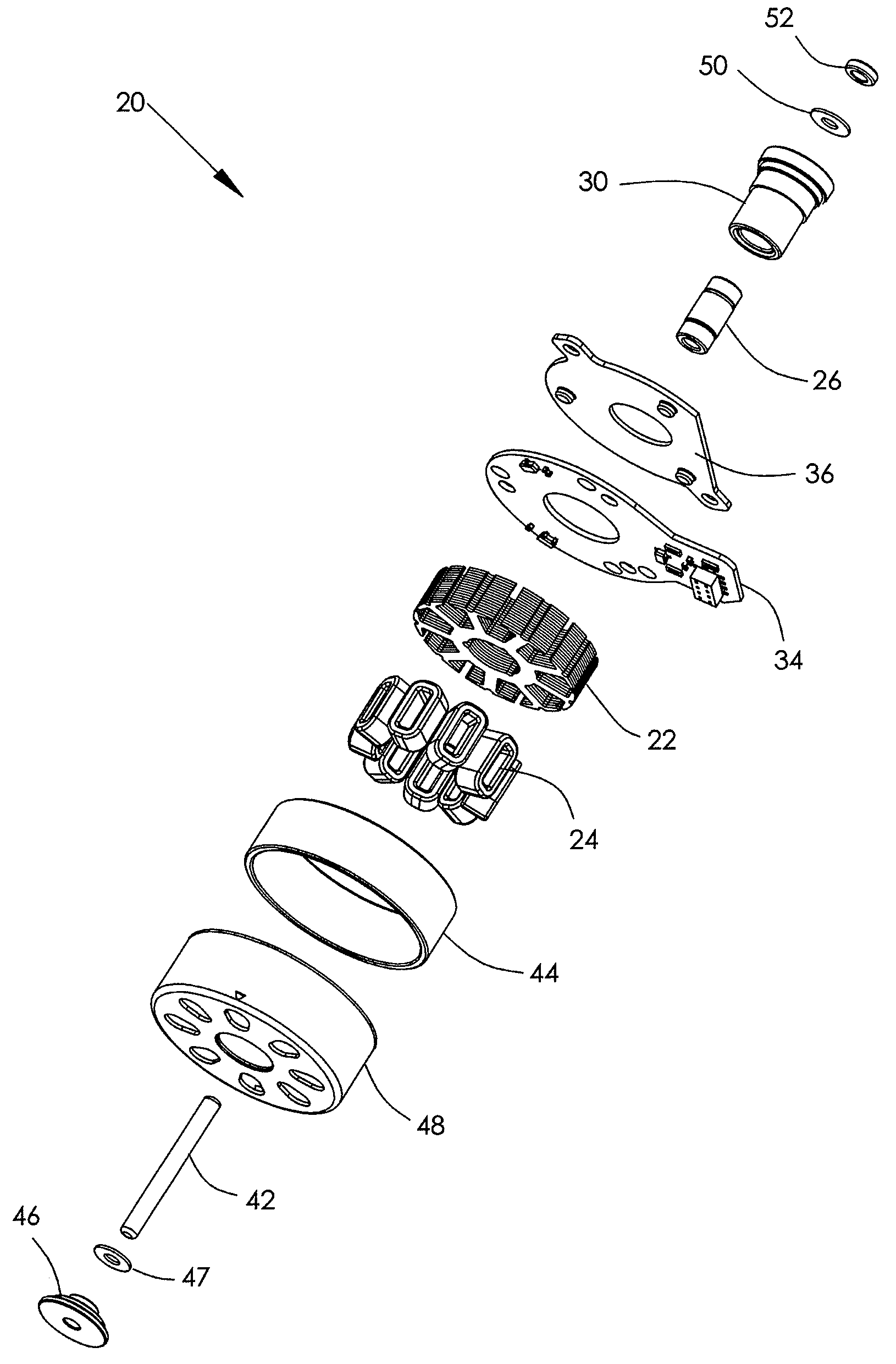 Brushless DC motor