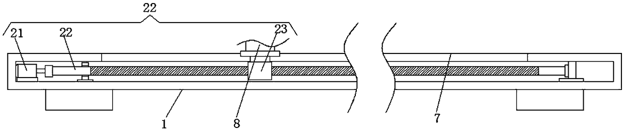 Building construction scaffold steel pipe rust removal device based on self-rotating friction function