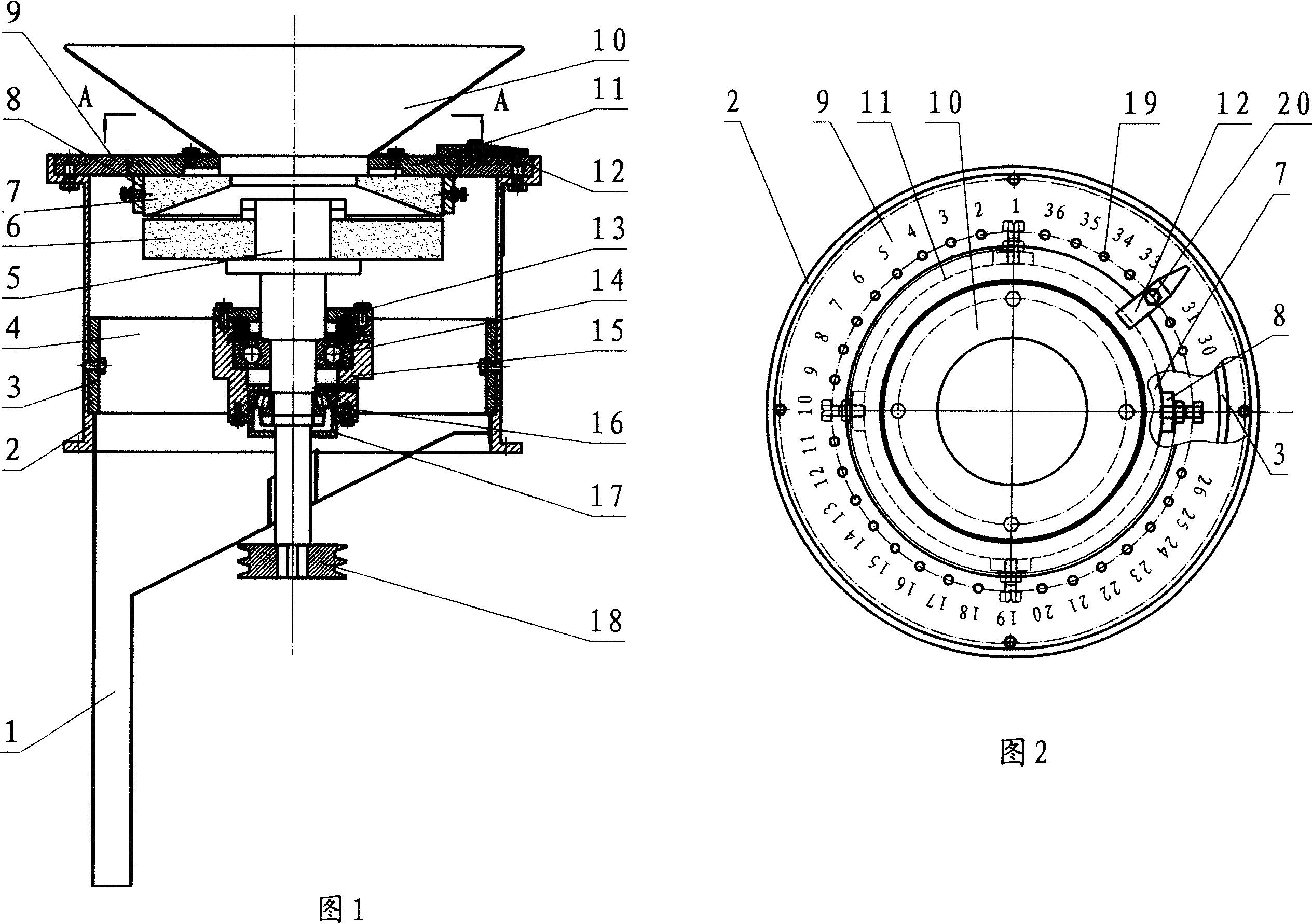 Micro regulating buckwheat sheller