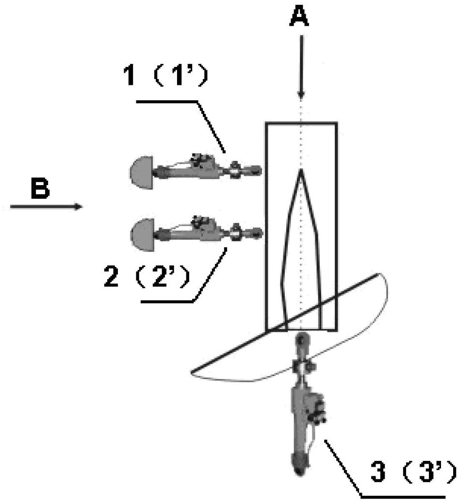 Structural strength test loading device for aircraft wing-mounted engine