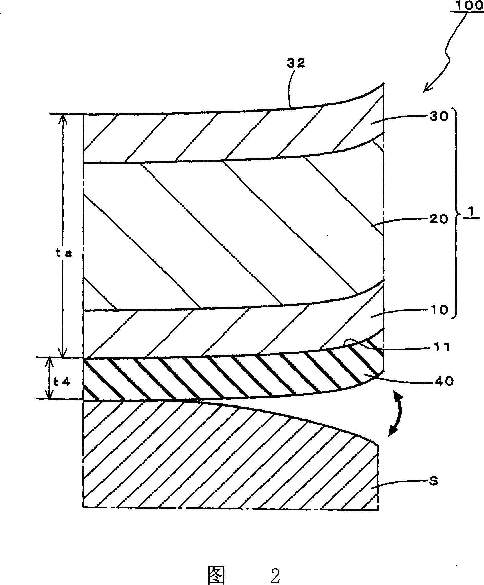 Support substrate for surface protection film and surface protection film