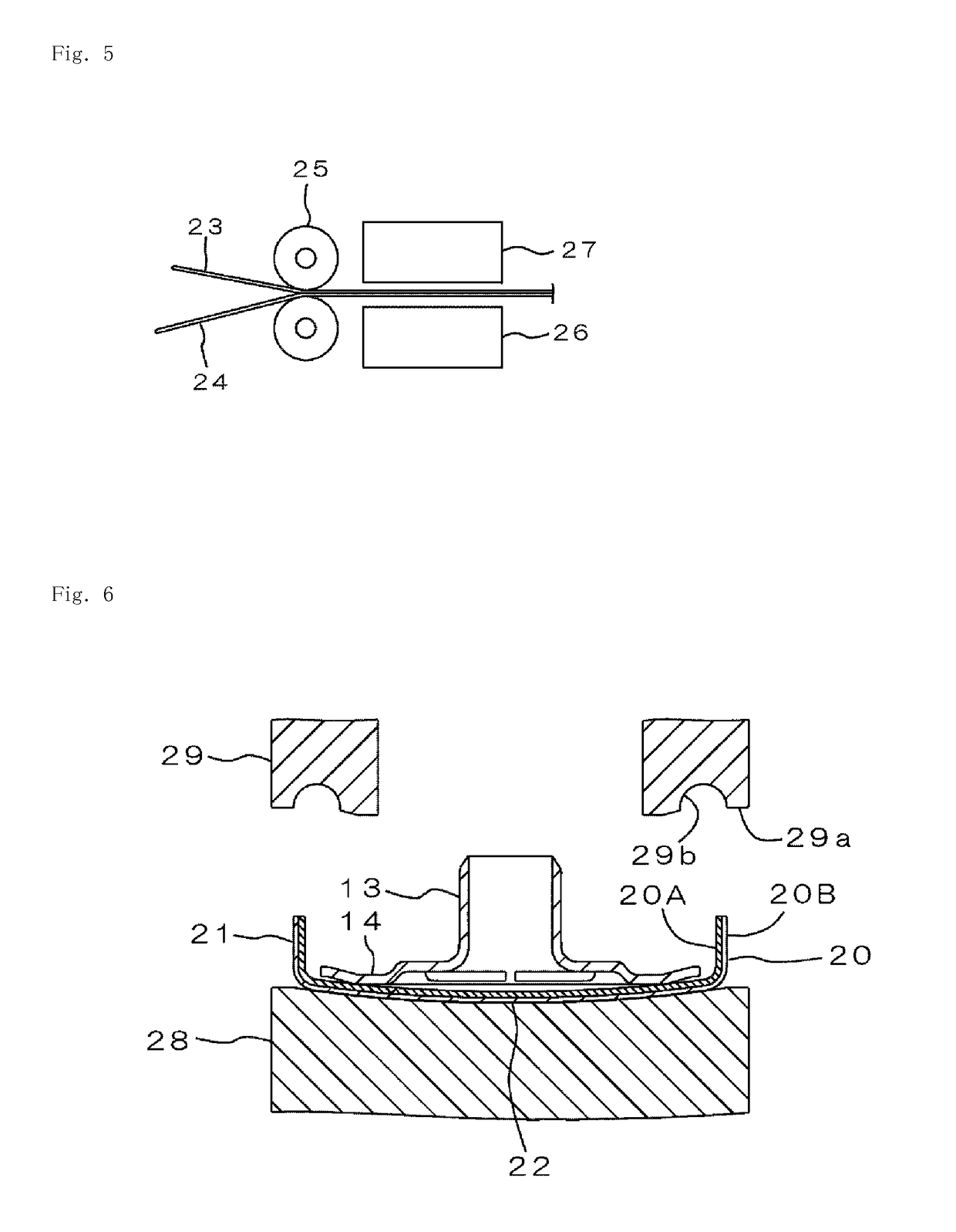 Cap, button group and method for forming button group