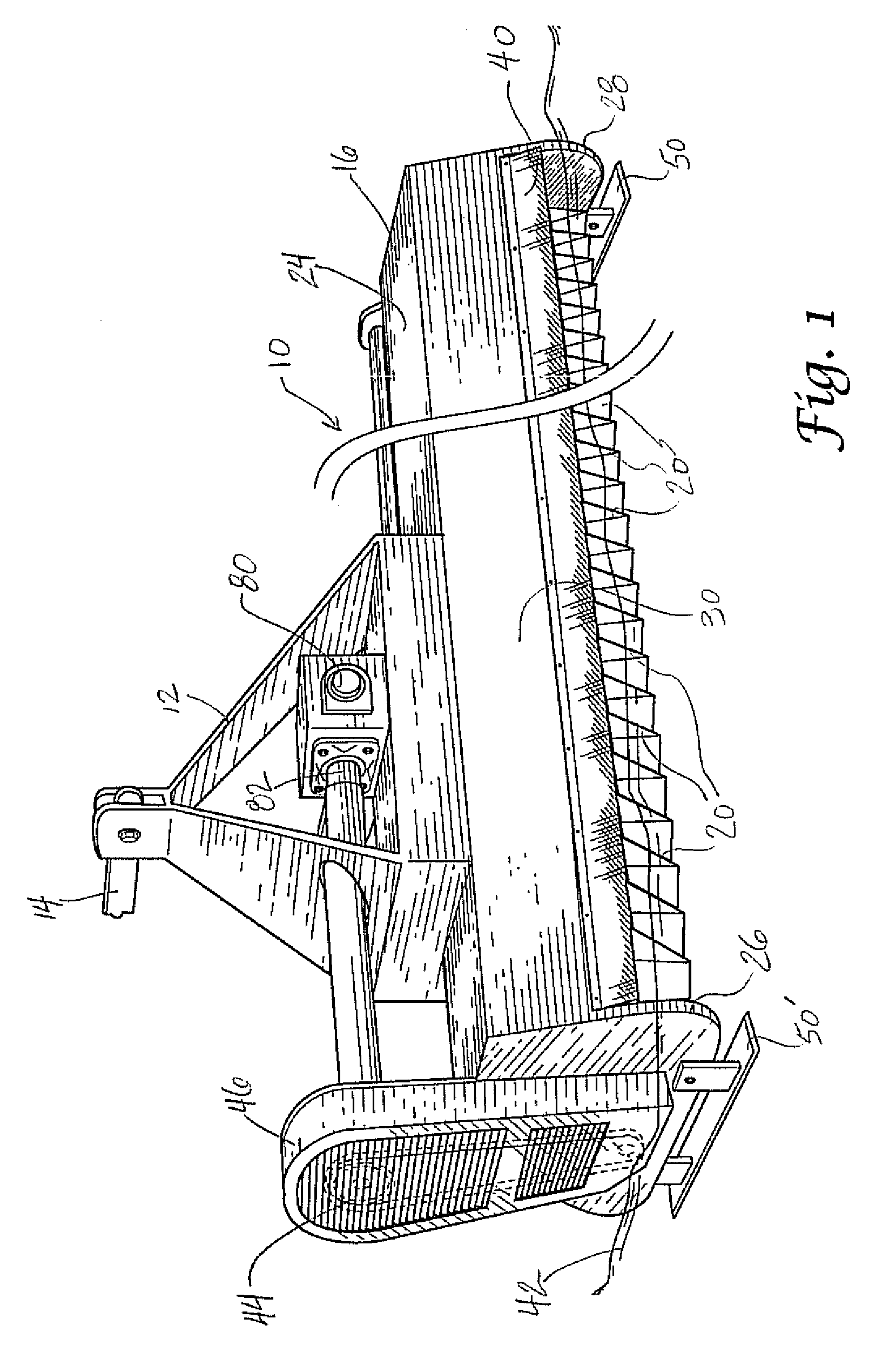 Poultry litter rejuvenating machine