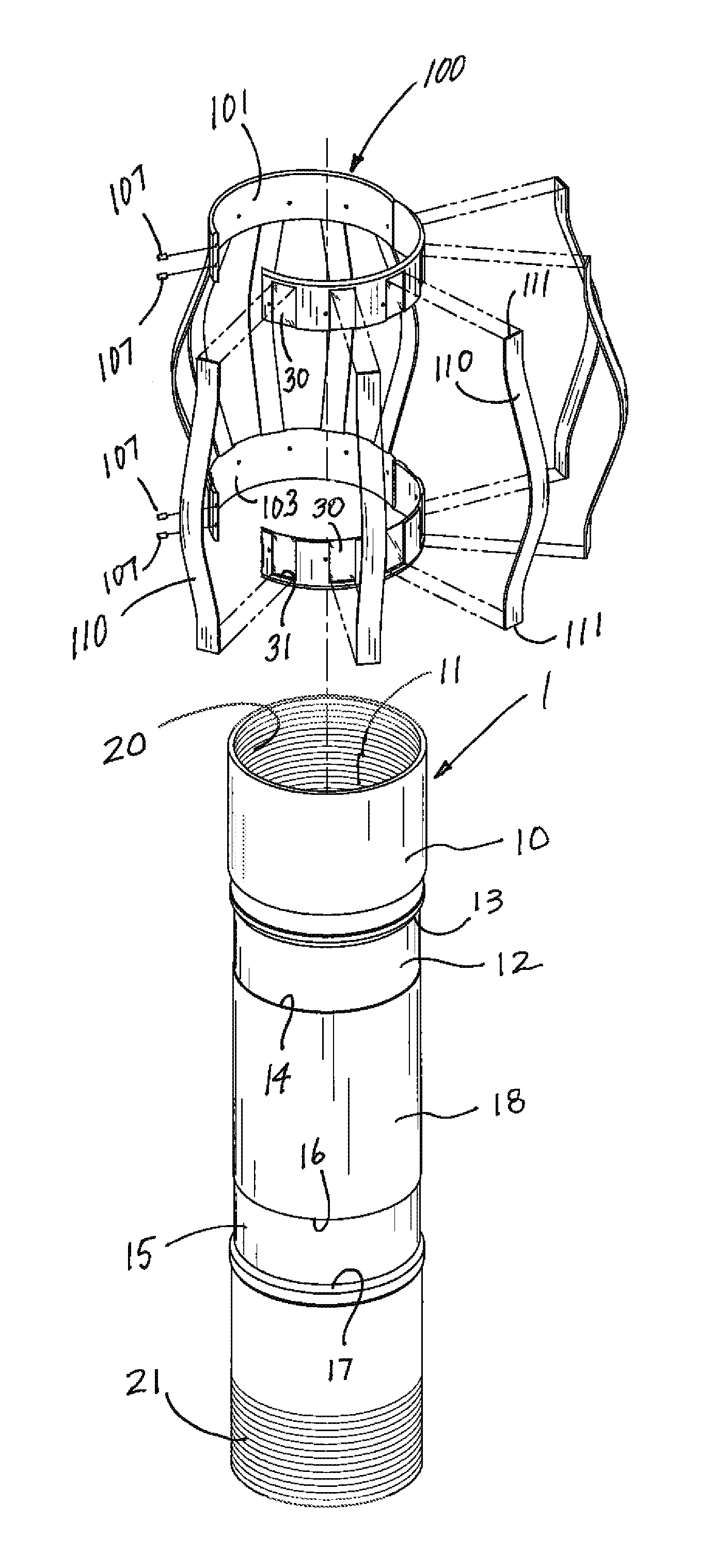 Well centralizer