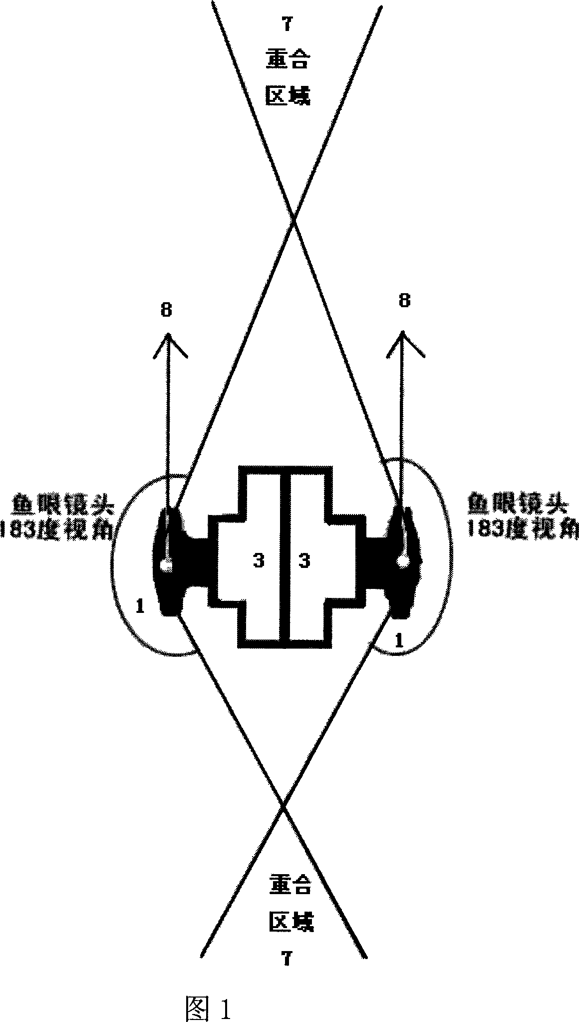 Device and method rapid capturing panoramic view image