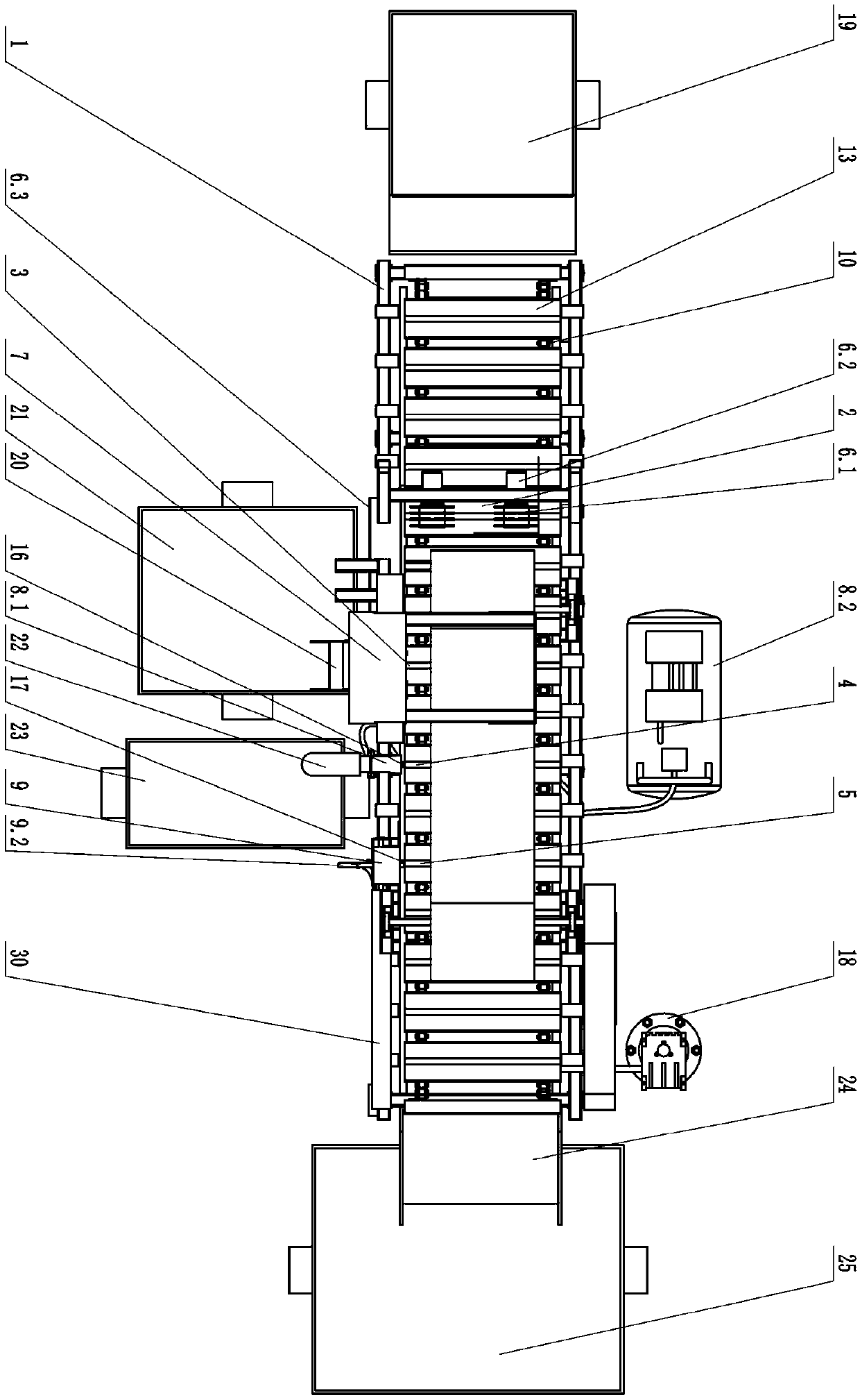 Device for automatically removing head and viscera of freshwater fish