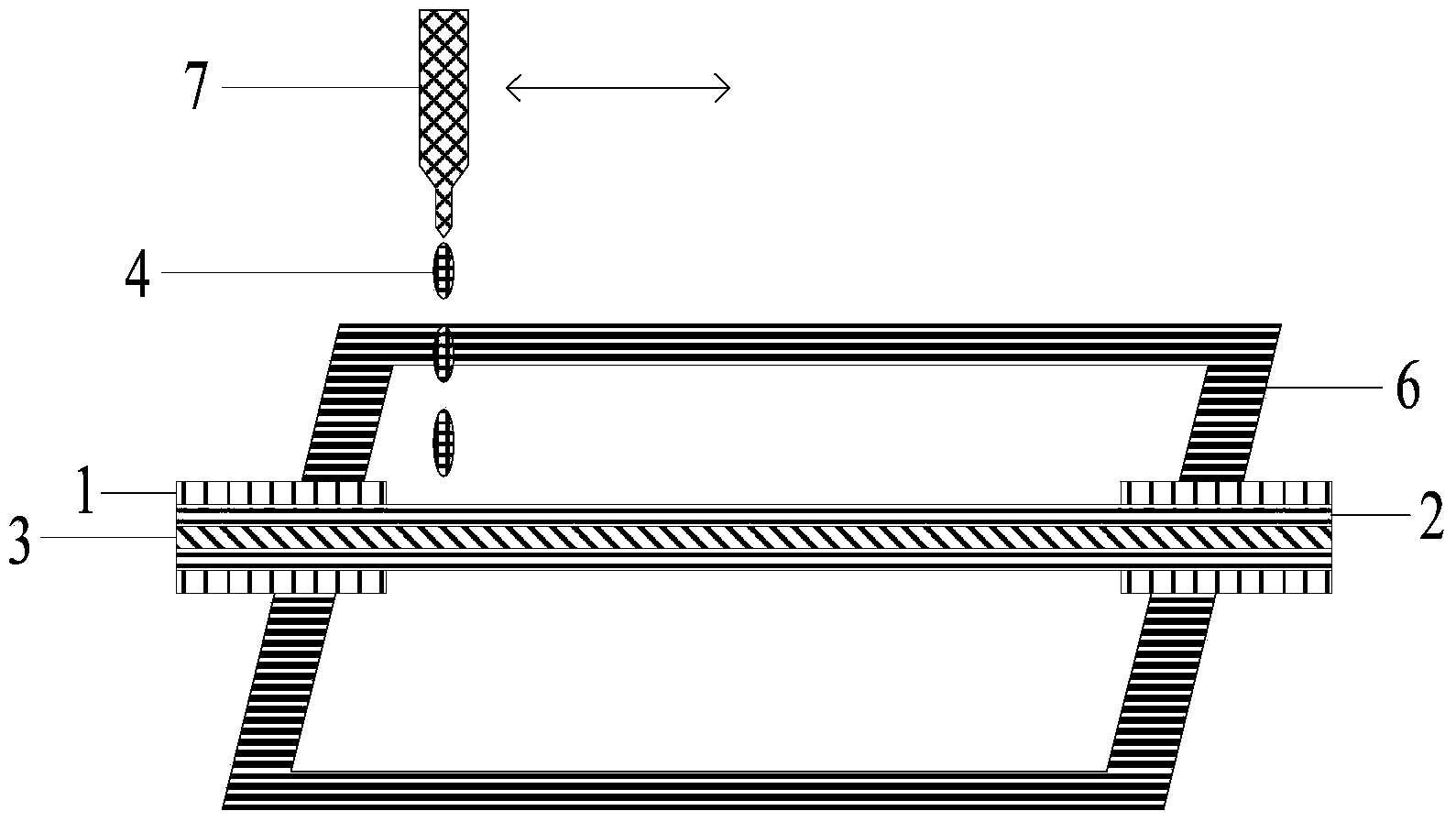 Long-period fiber bragg grating manufacturing method based on ink-jet printing technology