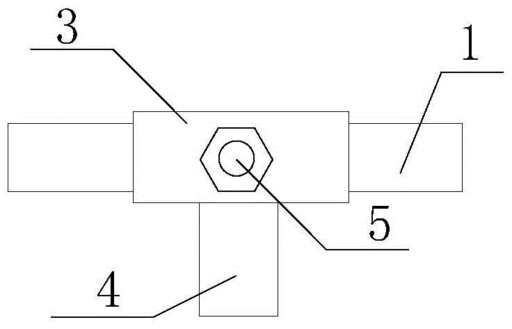 A tension beam based on bamboo structure