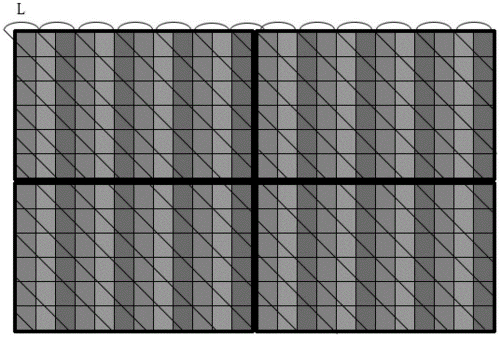 A method for splicing naked-eye 3D splicing walls