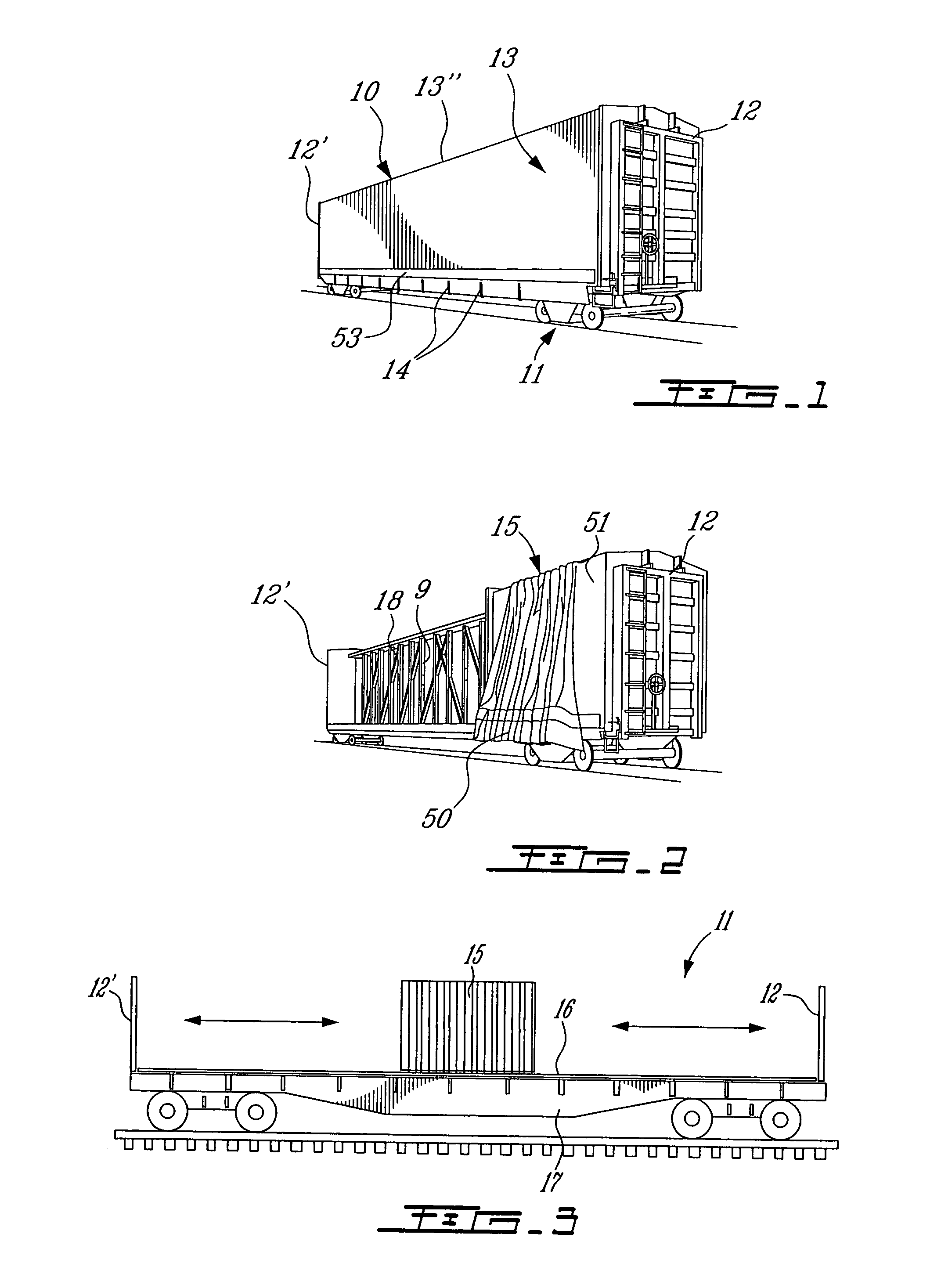 Slidable cover assembly for merchandise carrying vehicle platforms