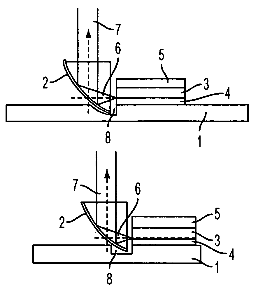 Method and apparatus for use of beam control prisms with diode laser arrays