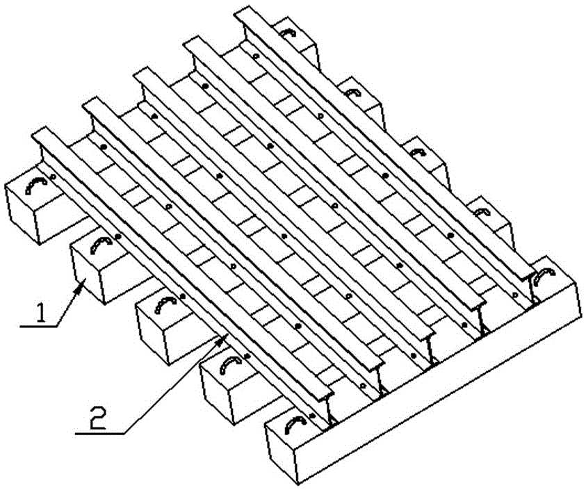 Ground prefabricated foundation of communication tower and mounting method of ground prefabricated foundation