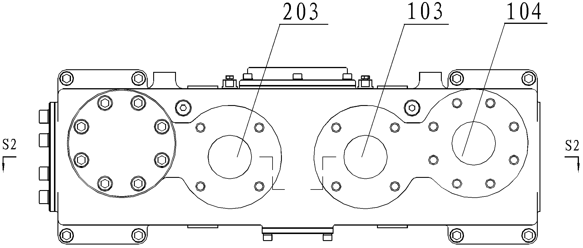 Constant temperature water tank structure of diesel engine