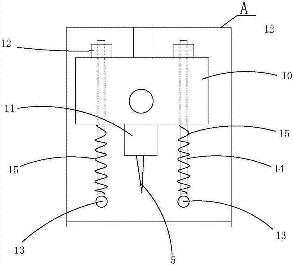 Cloth cutting device