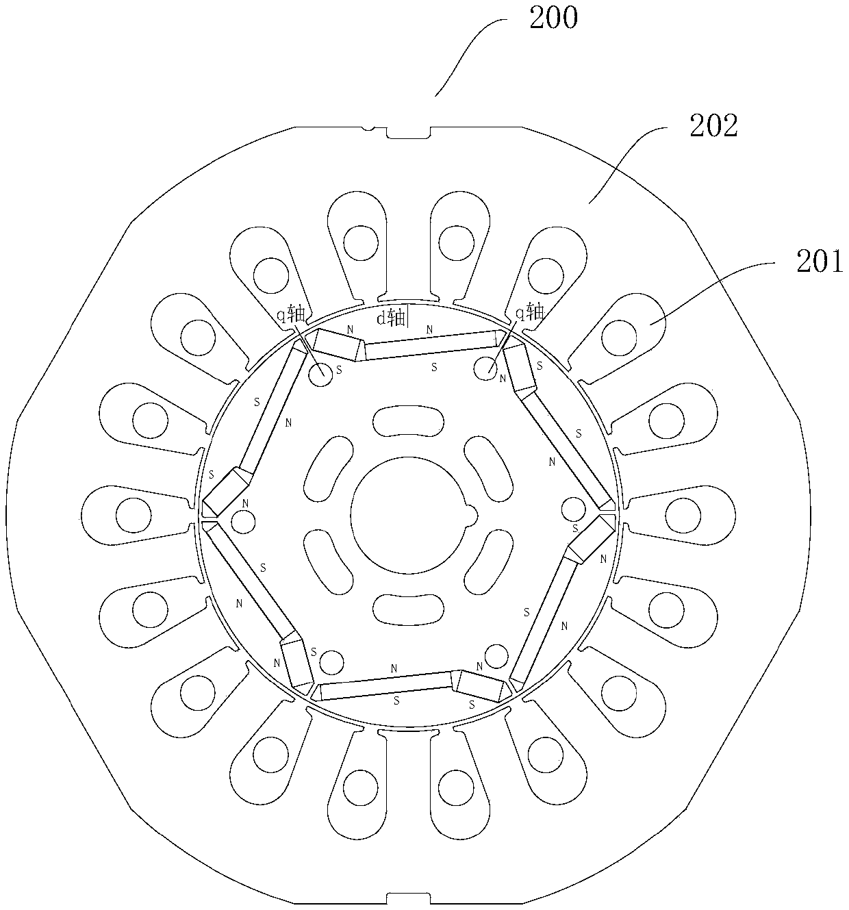 Rotors for rotating electrical machines, permanent magnet motors, compressors, air conditioning systems