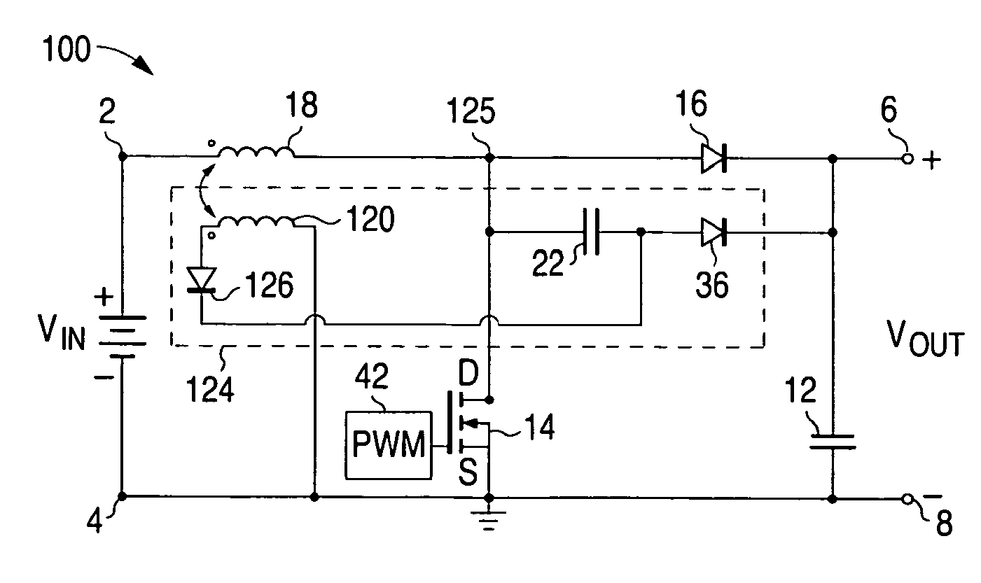 Snubber circuit for a power converter