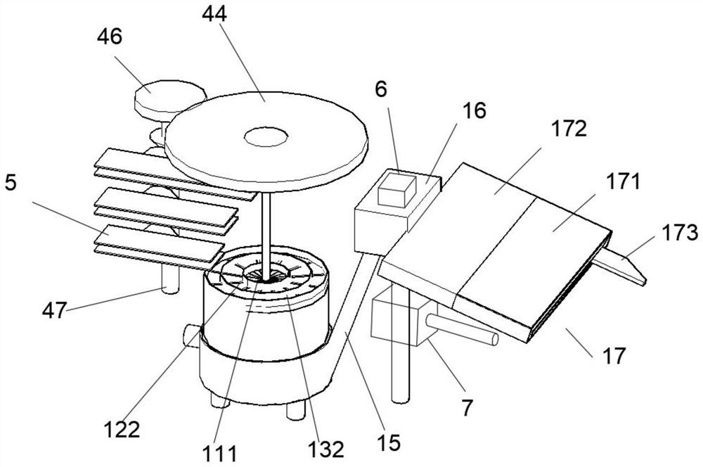 Steam aerated concrete stirring equipment and use method