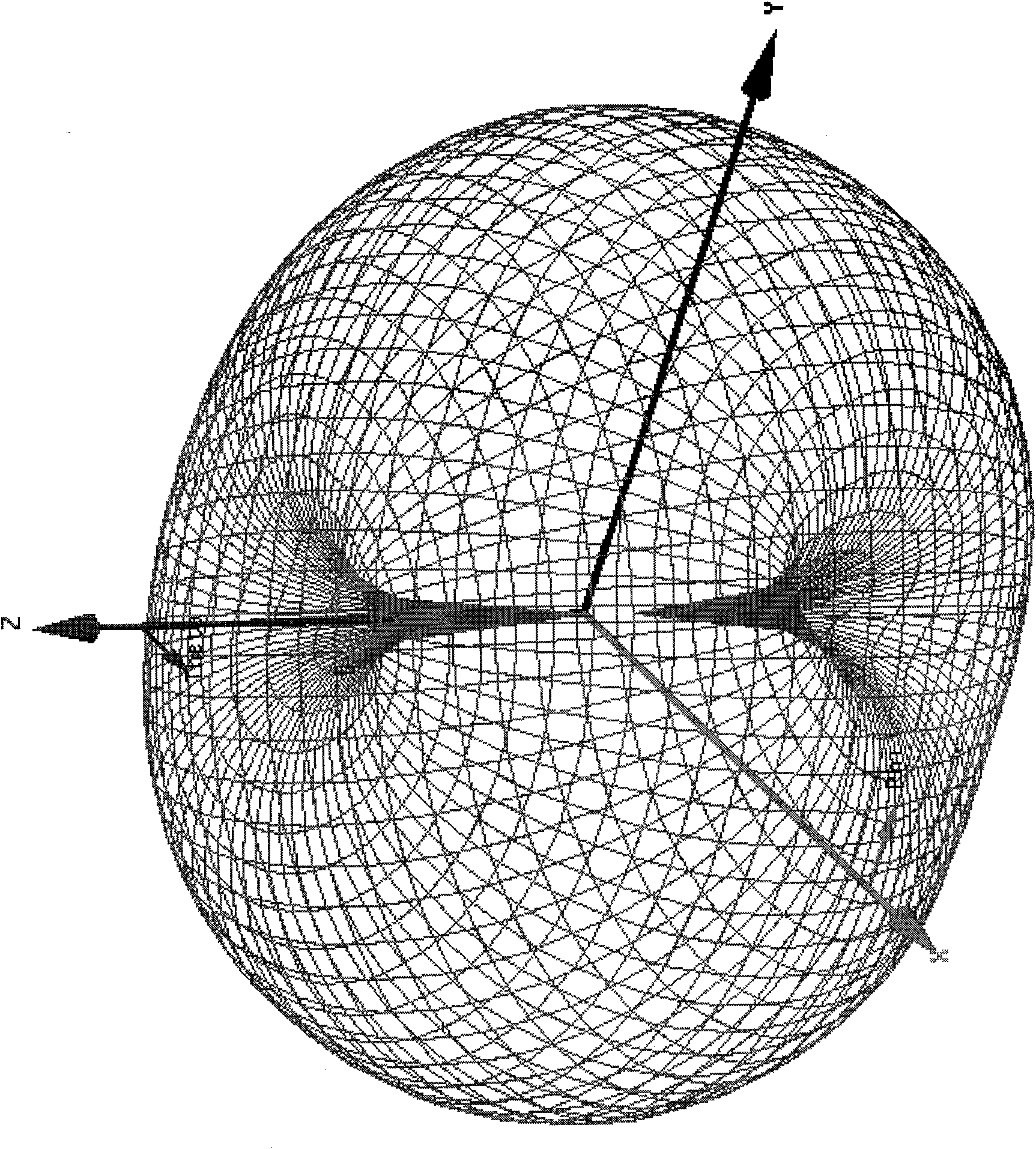 Bidirectional ceiling antenna used in distribution system in mobile communication network room