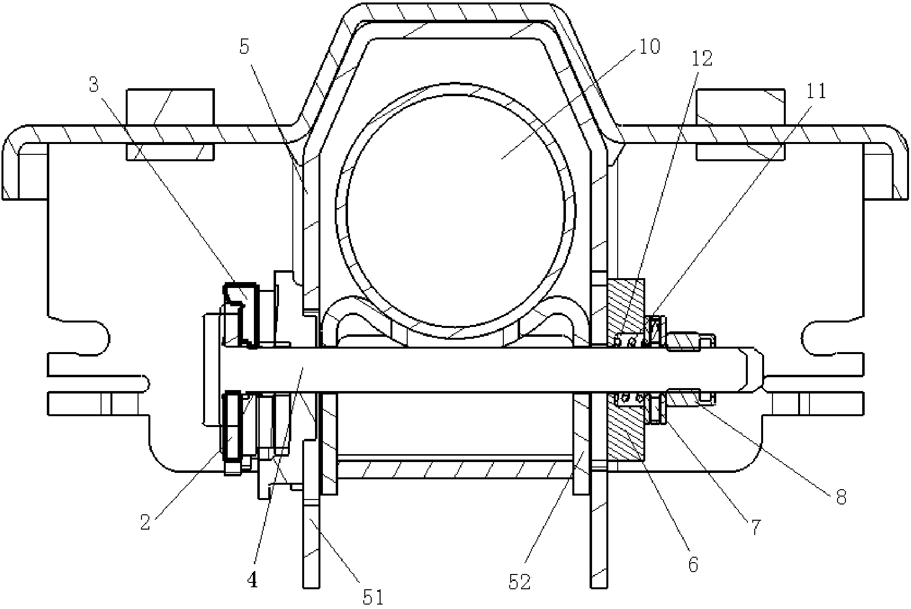 Adjusting and locking mechanism of steering column