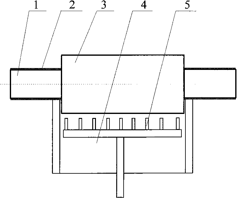 Manufacture method of composite milling roller with good roller surface rigidity uniformity