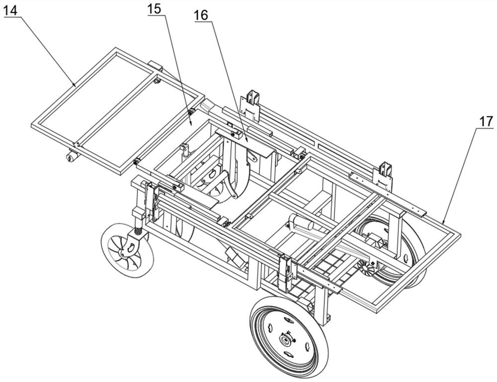 Intelligent multifunctional wheelchair bed capable of assisting old people in sitting and standing