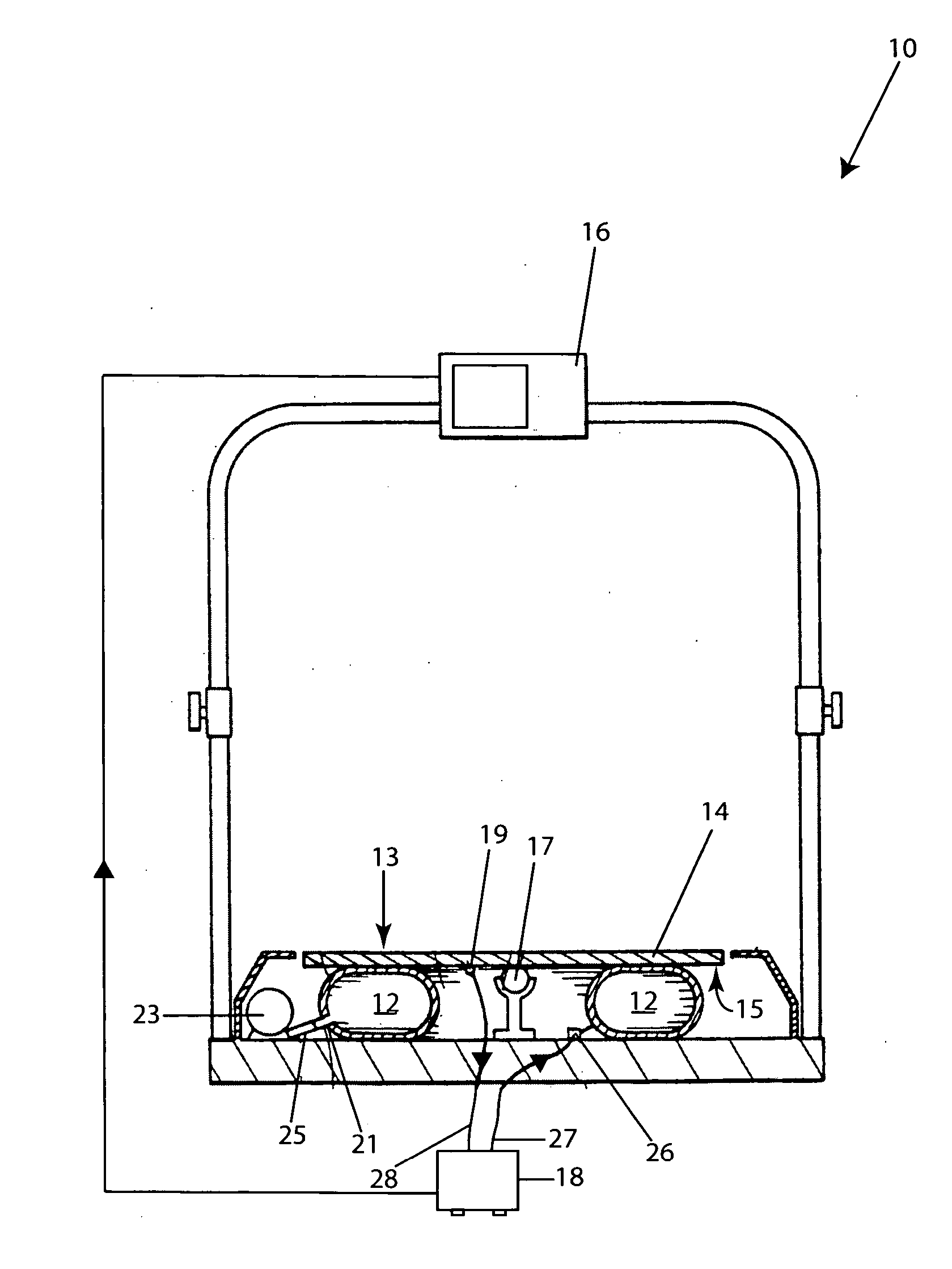 System and method of balance training