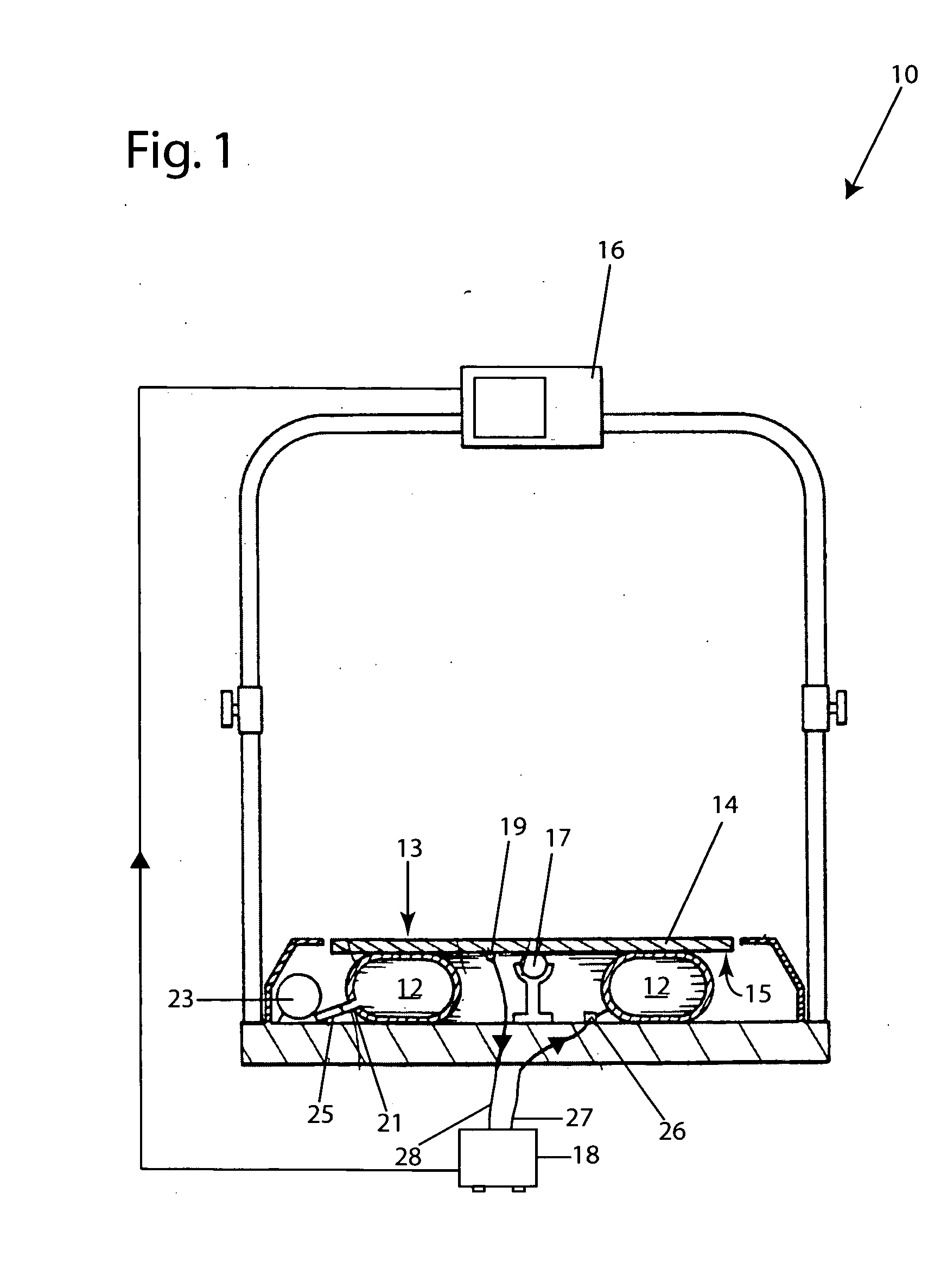 System and method of balance training