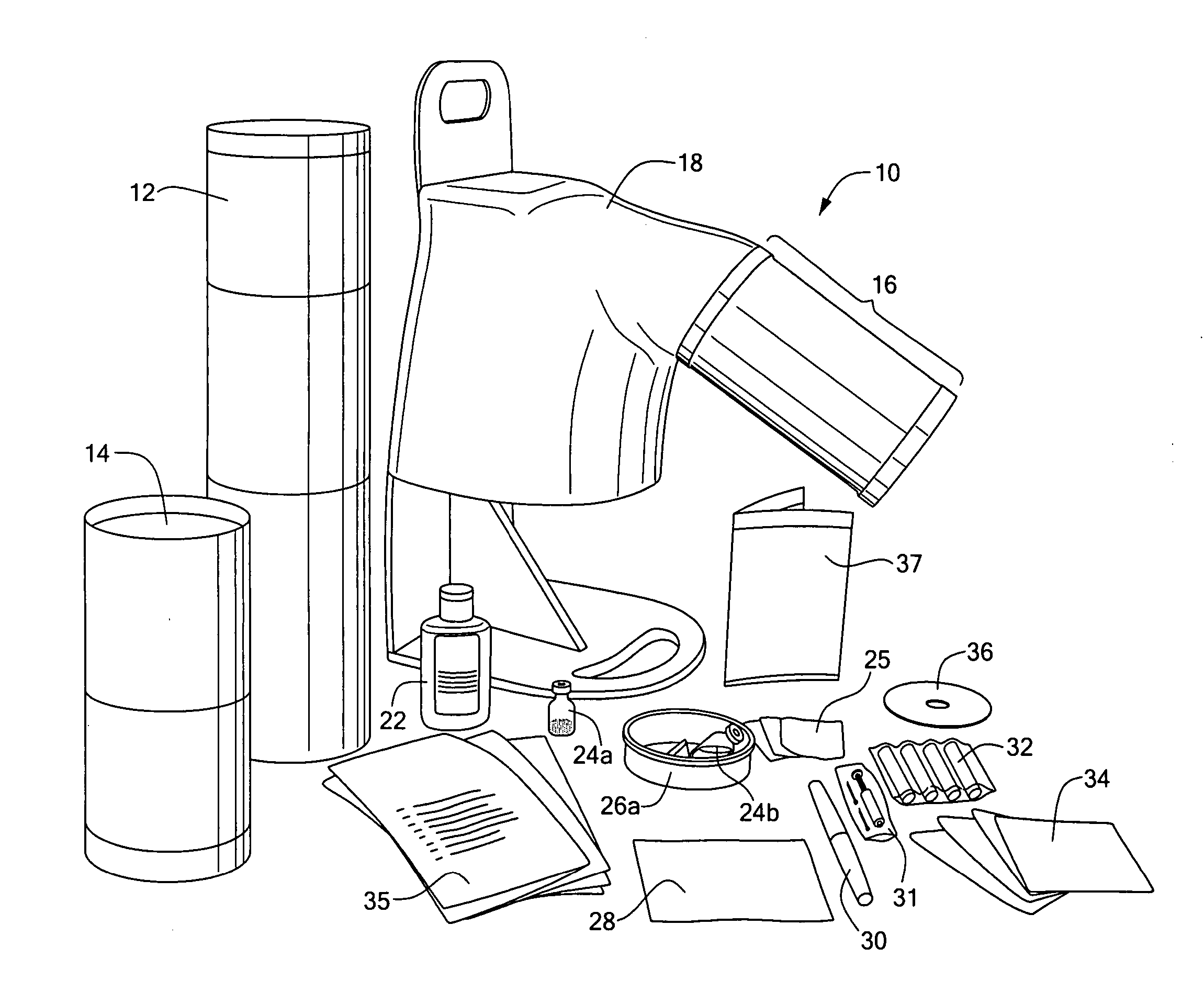 Inoculation training kit