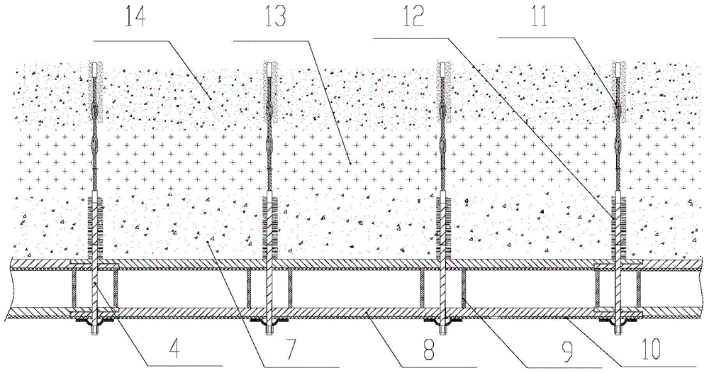 Impact ground pressure preventing method of full seam gateway