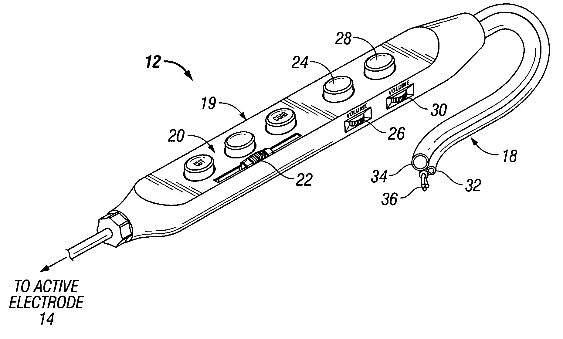 Laparoscopic apparatus for performing electrosurgical procedures