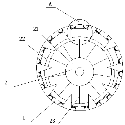 Roller barrel of a roller press granulator