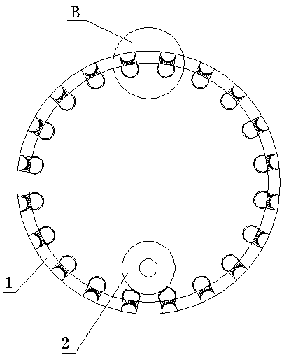 Roller barrel of a roller press granulator