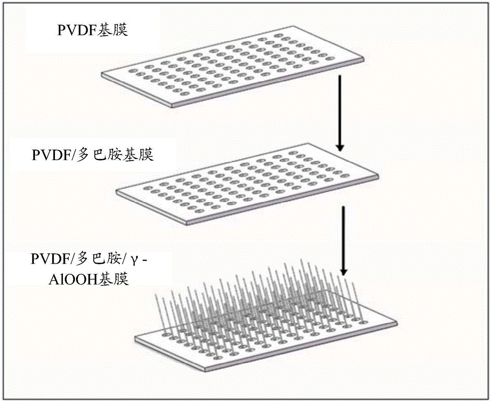 Modified ultrafiltration membrane and preparation method thereof