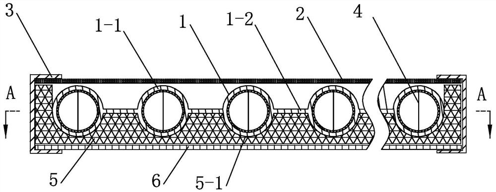 Enhanced heat transfer type solar flat plate collector