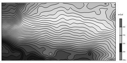 Image recognition method of gravity fracture based on tectonic background