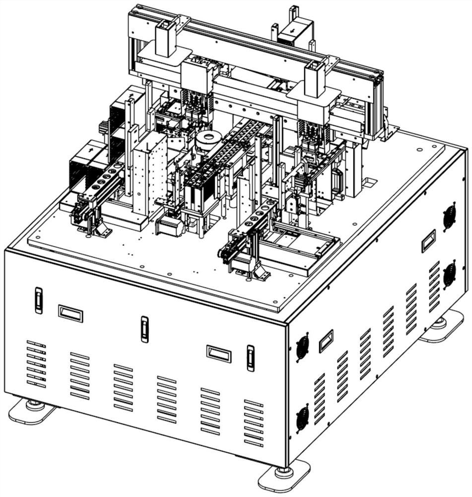 Full-automatic mobile phone camera module stripping machine