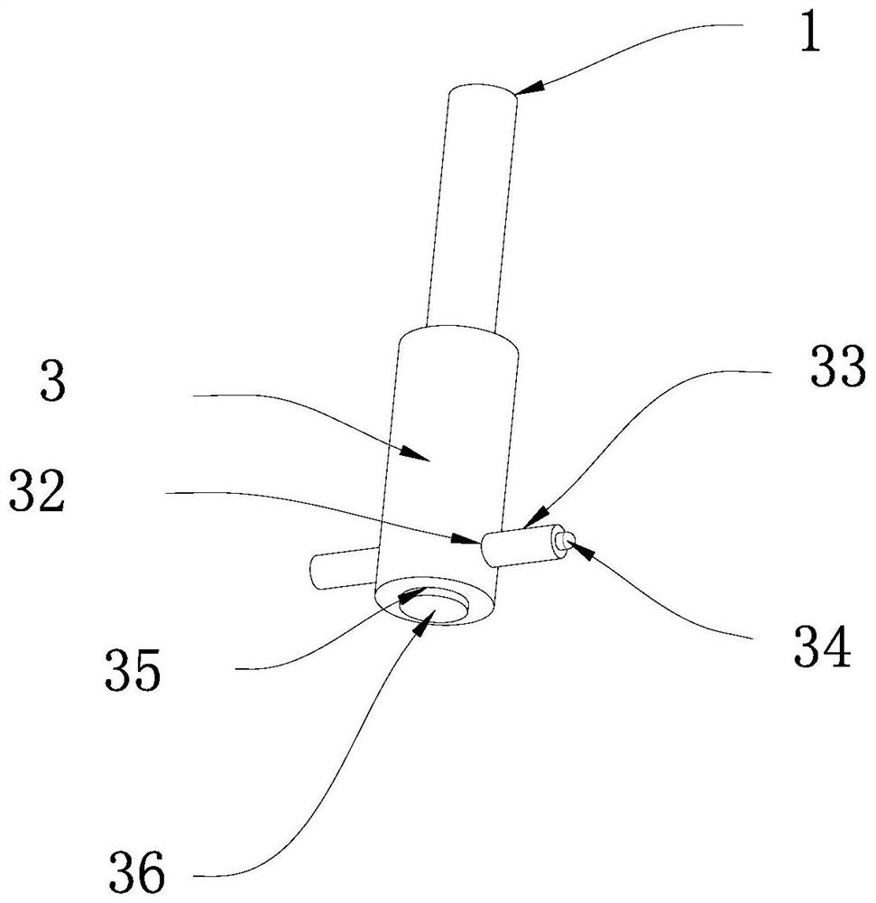 Bearing inner diameter surface detection probe