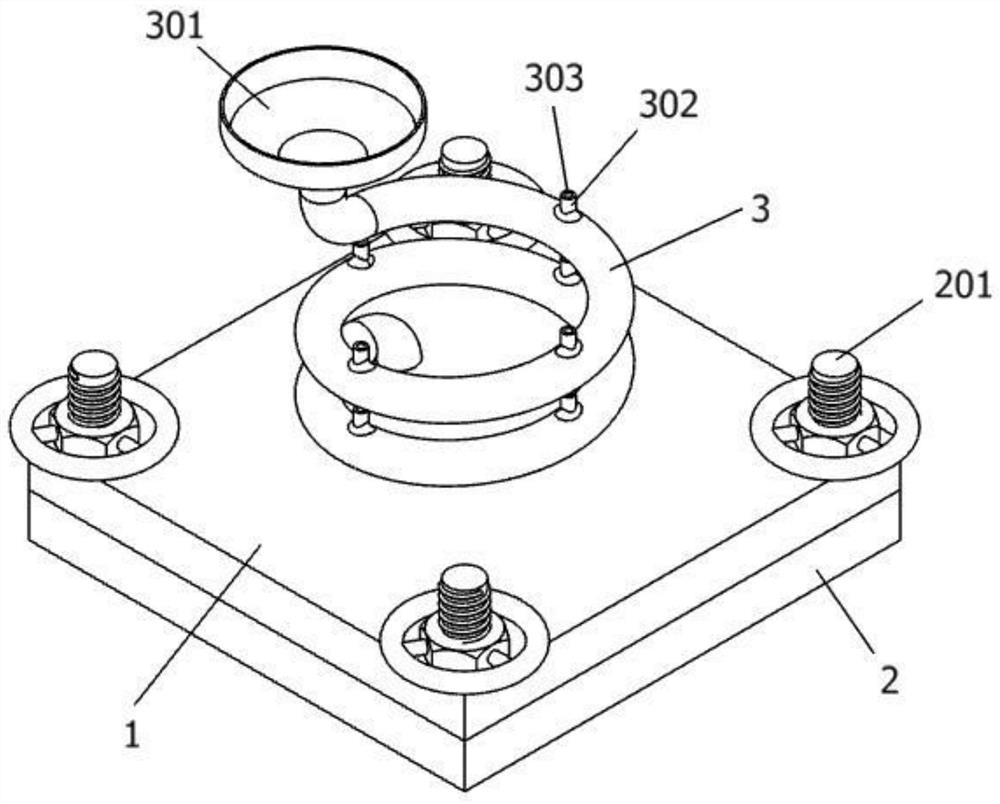 Cavity equipment for hexagonal shell casting products