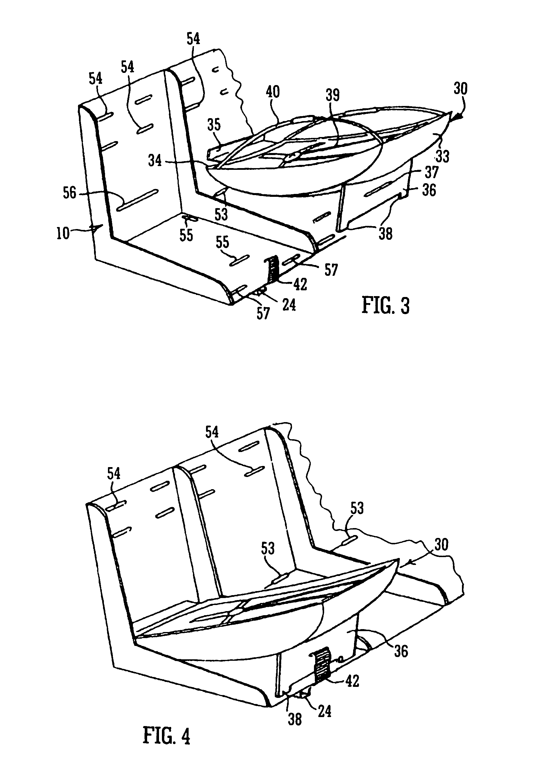 Childrens safety seat