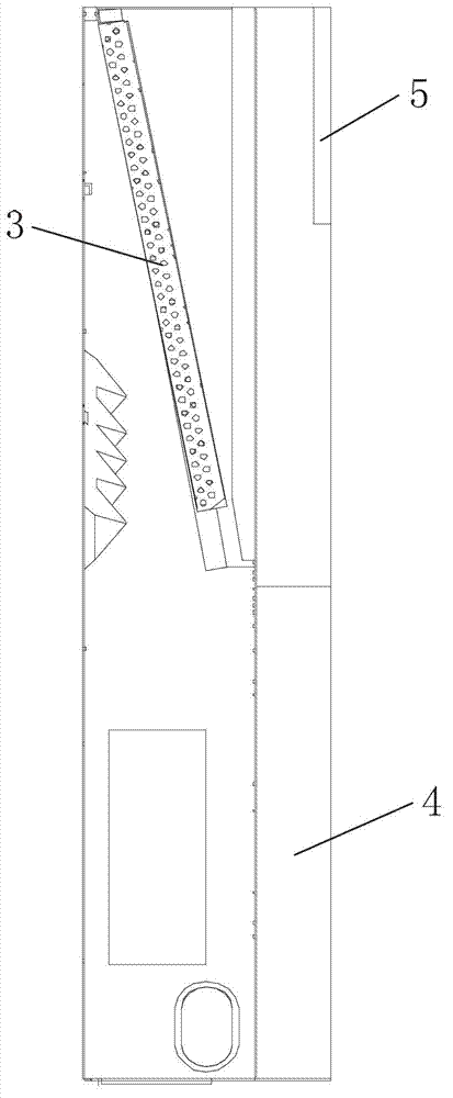 Floor type air conditioner and oblique flow fan thereof