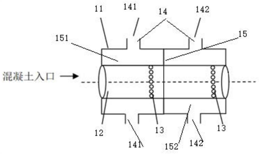 Wet spraying system for soft rock water seepage section and using method of wet spraying system