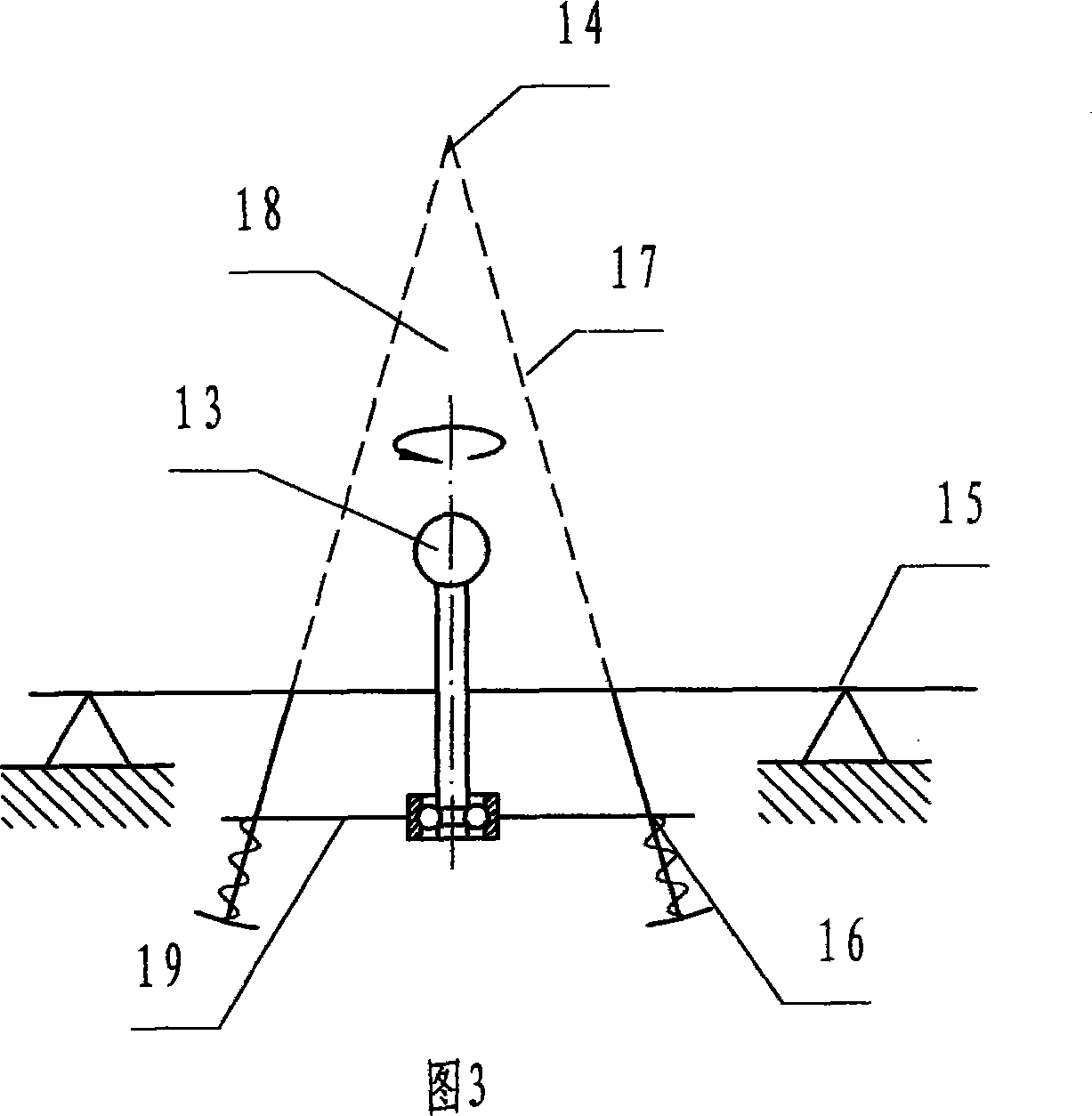 Inner inclined suspension type vibration avoiding system for shell and barrel integrated full automatic impeller washing machine