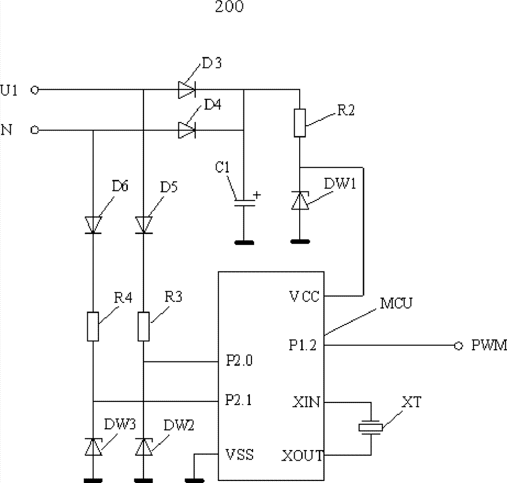 Light-adjusting device and method of LED illuminating lamp